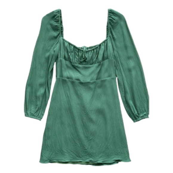 Aritzia Dresses & Skirts - Aritzia (Sunday Best), size medium green longsleeve flowy dress